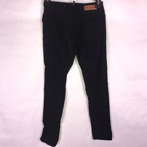 Go Go Star Skinny Black Pants